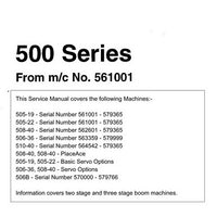 JCB 500 Series Loadall Service Manual (N.America) - 9803/3600U-16