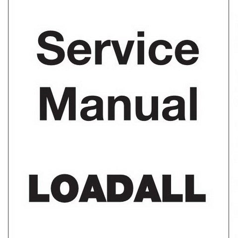 JCB 504, 526 Loadall Service Manual (N.America) - 9803/3610U-4