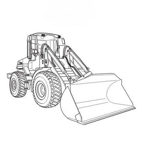 JCB 411, 416 Wheeled Loading Shovel Service Manual - 9803/4150-16