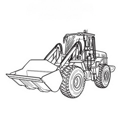 JCB 412S, 414S, 416S Wheeled Loading Shovel Service Manual - 9803/4170-14