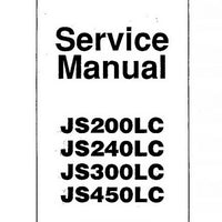 JCB JS200LC, JS240LC, JS300LC, JS450LC Tracked Excavator Service Manual - 9803/6200