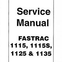 JCB 1115, 1115S, 1125, 1135 Fastrac Tractor Service Manual - 9803/8010-06