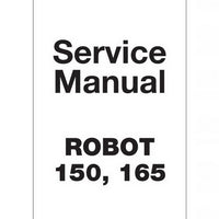JCB Robot 150, 165 Skid Steer Loader Service Manual - 9803/8500-1