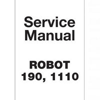 JCB Robot 190, 1110 Skid Steer Loader Service Manual - 9803/8530-8
