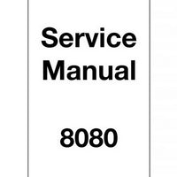JCB 8080 Midi Excavator Service Manual - 9803/9330-3