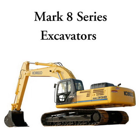 Kobelco Mark 8 Series Excavators Service Manual