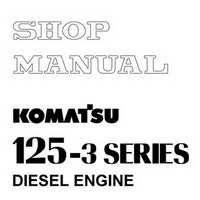 Komatsu 125-3 Series Diesel Engine Shop Manual - SEBM024208
