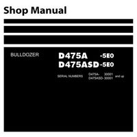 Komatsu D475A-5E0 & D475ASD-5E0 Bulldozer (30001 and up) Shop Manual - SEN00203-18