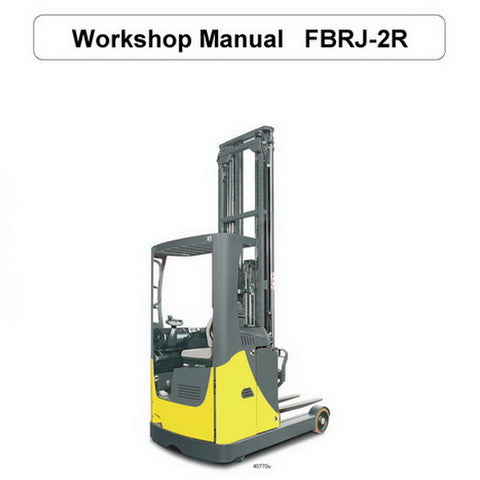 Komatsu Forklift FBRJ-2R Workshop Manual - 8054349