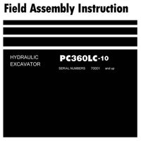 Komatsu PC360LC-10 Hydraulic Excavator Field Assembly Instruction (70001 and up) - GEN00110-02