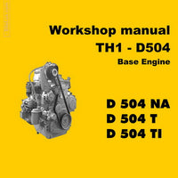 Liebherr TH1-D504 Base Engine Workshop Manual