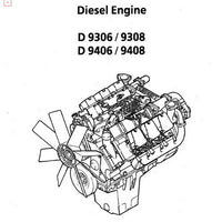 Liebherr D9306, D9308, D9406, D9408 Diesel Engine Service Manual